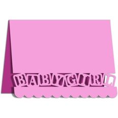 card baby girl