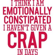 Emotionally Constipated