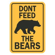 Dont Feed the Bears