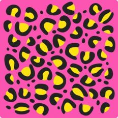 90's leopard pattern