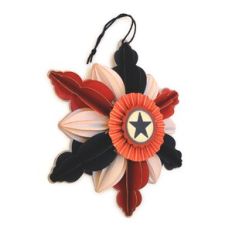 Ornmt Star 3D Slice Form Rosette