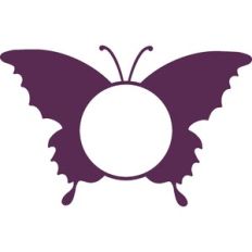 Monogram Butterfly