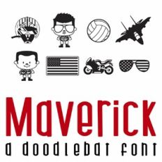 Maverick Doodlebat Font