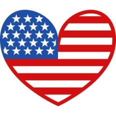 heart flag