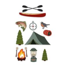 Camping Sticker Sheet