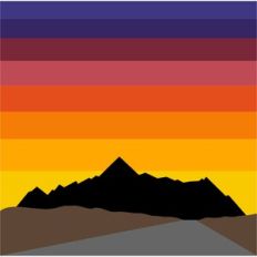 sunny mountain