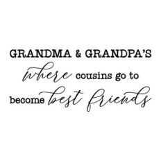 where cousins go to become best friends