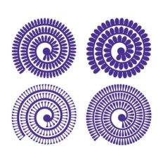 Rolled Flower, 3D Paper Flower Template bundle