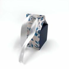 two color mini milk carton box