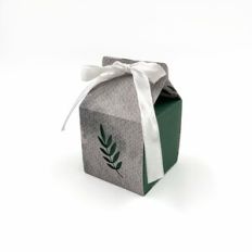 two color mini milk carton box