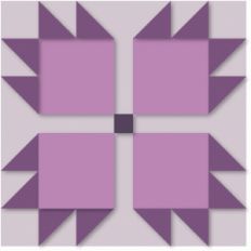 bear paw quilt block