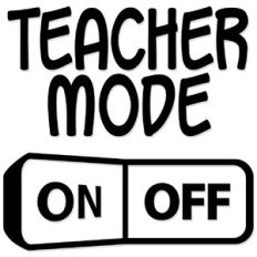 Teacher Mode Switch OFF