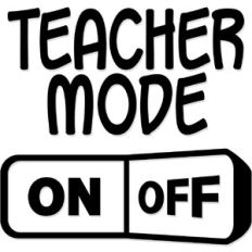 Teacher Mode Switch ON