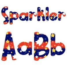 Sparklers Font