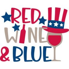 Red Wine and Blue