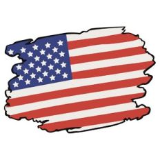 Rustic Flag