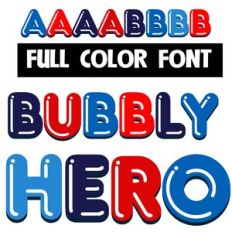 Bubby Hero Color Font