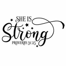 She Is Strong Proverbs Quote