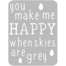 grey skies 3x4 life card