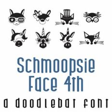 Schmoopsie  Face 4th Doodlebat Font