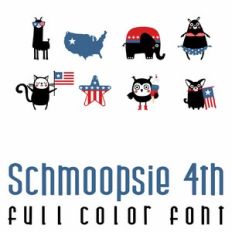 Schmoopsie Face 4th Full Color Font