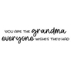 you are the grandma everyone wishes they had