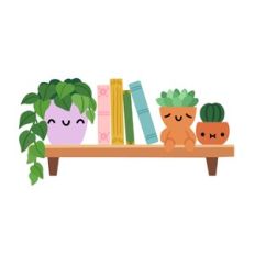 Kawaii Plant Shelf