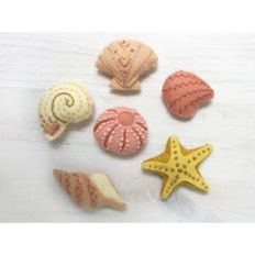 Felt Seashells sewing pattern