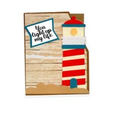 Lighthouse Light Up My Life A2 Card