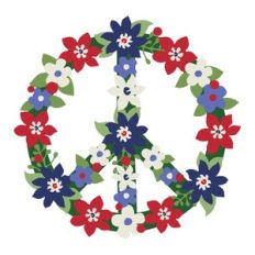 Peace Symbol Flowers