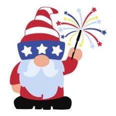 Gnome with Sparkler