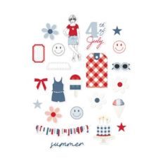 4th of July Ephemera - Planner Stickers