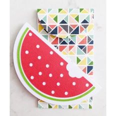 watermelon card and envelope