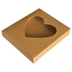 Tuck End Box with Heart Window