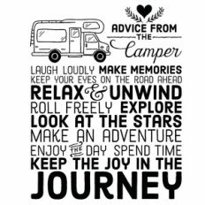 Advice From The Camper Wall Art Decor