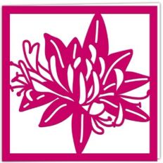 Honeysuckle Flower Card