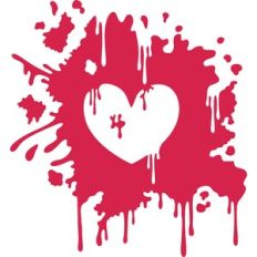 splash heart