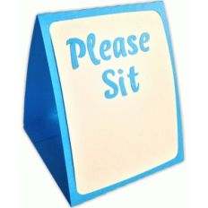 table tent please sit