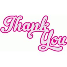 thank you script