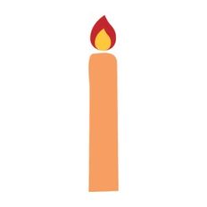 Orange Candle