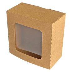 Notched Square Box with Square Window