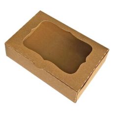 Notched Rectangle Box with Bracket Window