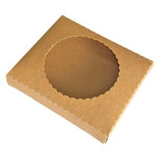 Tuck End Box with Scallop Circle Window