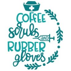 Coffee Scrubs and Rubber Gloves