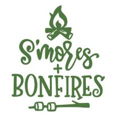 Smores and Bonfires Phrase