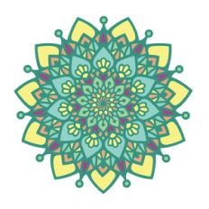 Green mandala