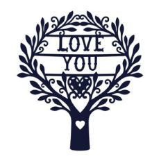 Love You cute tree