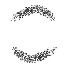 Leaf Swag Simple Wreath