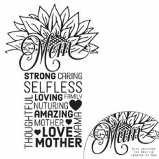 Mom Sunflower Wall Art