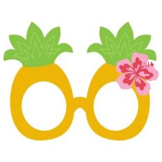 Pineapple party glasses